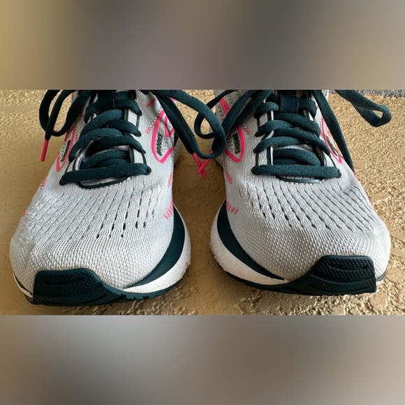 Brooks Glycerin 19 Gray Pink Running Shoes  1203431B110 Women’s Size 9 CLEAN - Picture 9 of 15